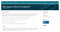 Desktop Screenshot of csmbvba.be
